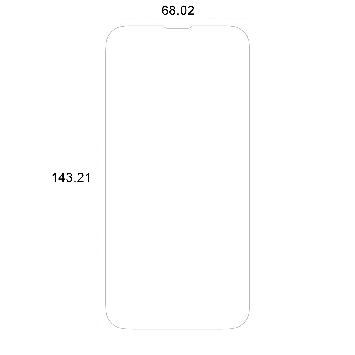 Etteri hybrid glass for iPhone 16e