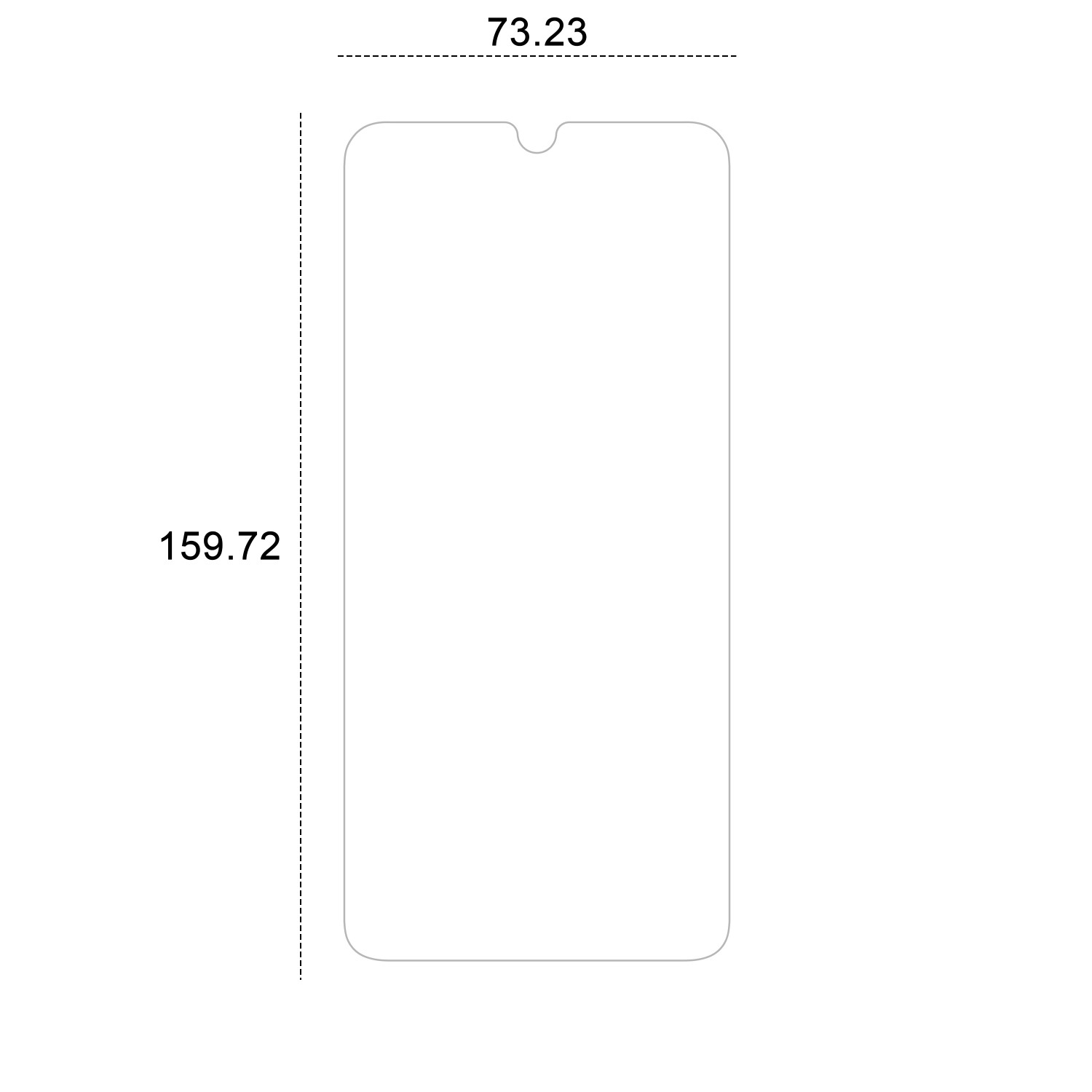 Etteri hybridglas för Samsung Galaxy A06 5G