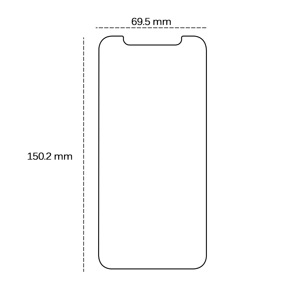 Tempered glass 2,5D for iPhone XS Max / 11 Pro Max