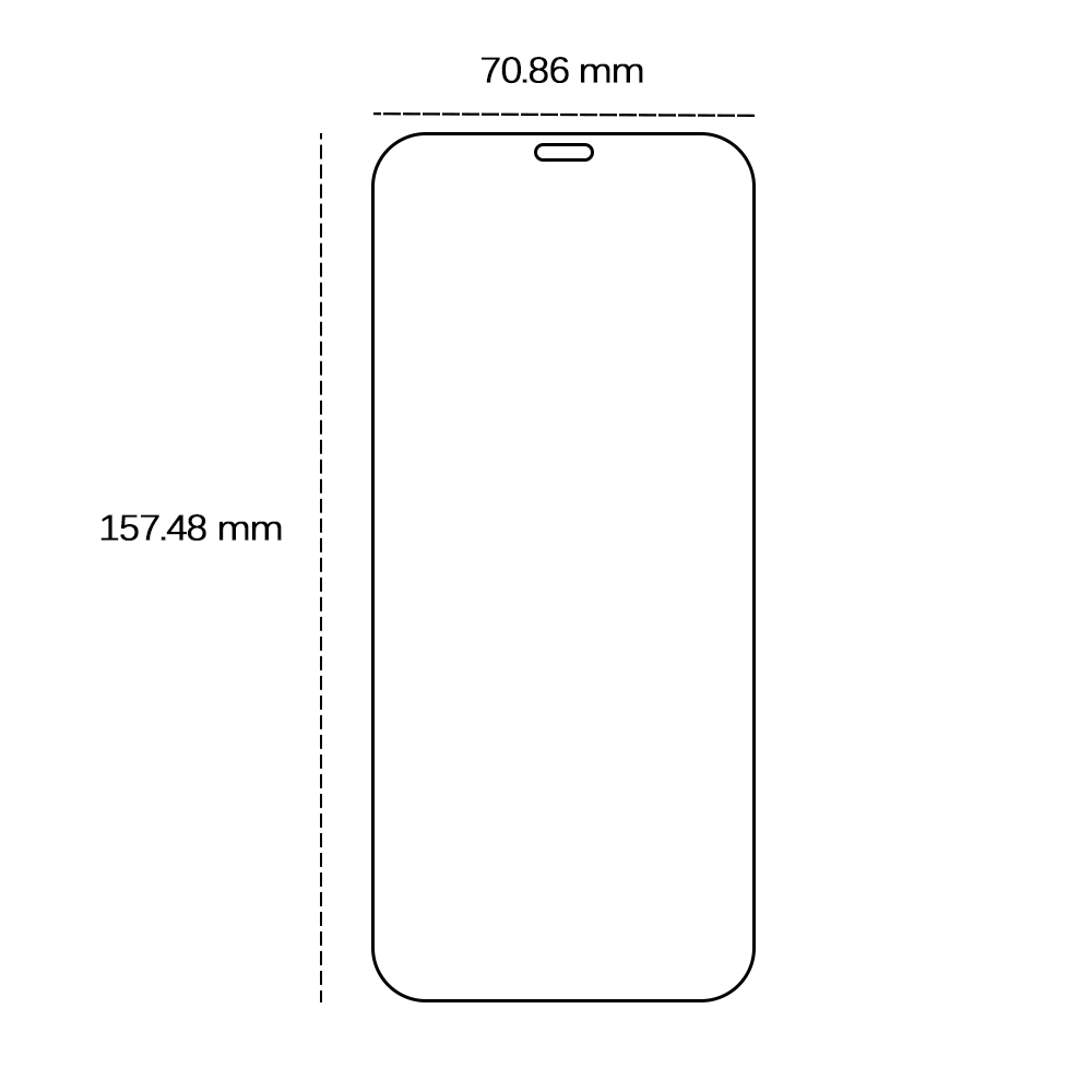 Tempered glass 2,5D for Honor 400
