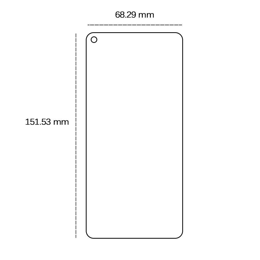 Tempered glass 2,5D for Realme 9 Pro Plus / Realme 9 4G / Oppo Reno 7 Lite / 7Z / 7 SE / 8 Lite / A93