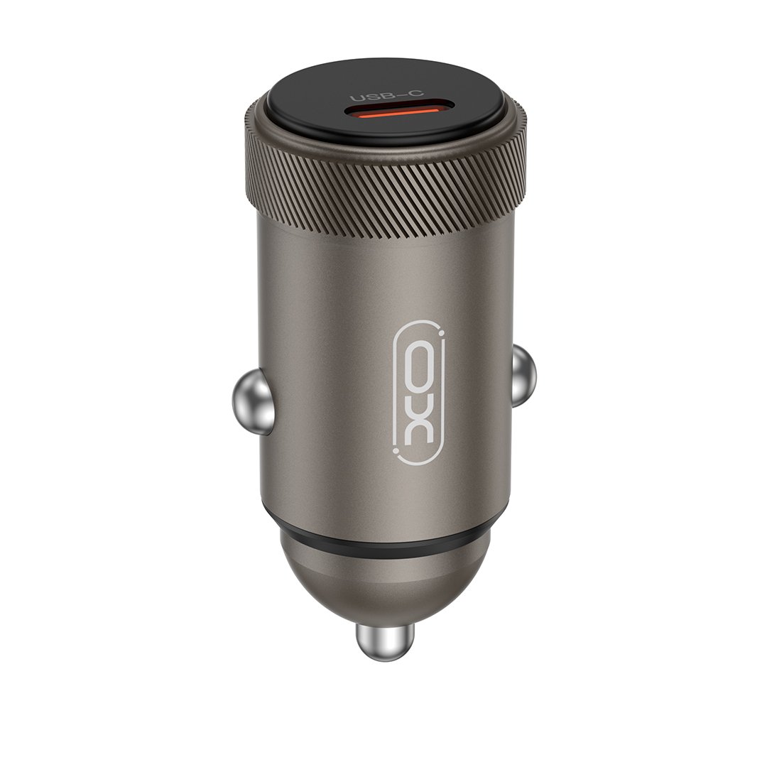XO car charger CC70 PD 30W 1x USB-C black
