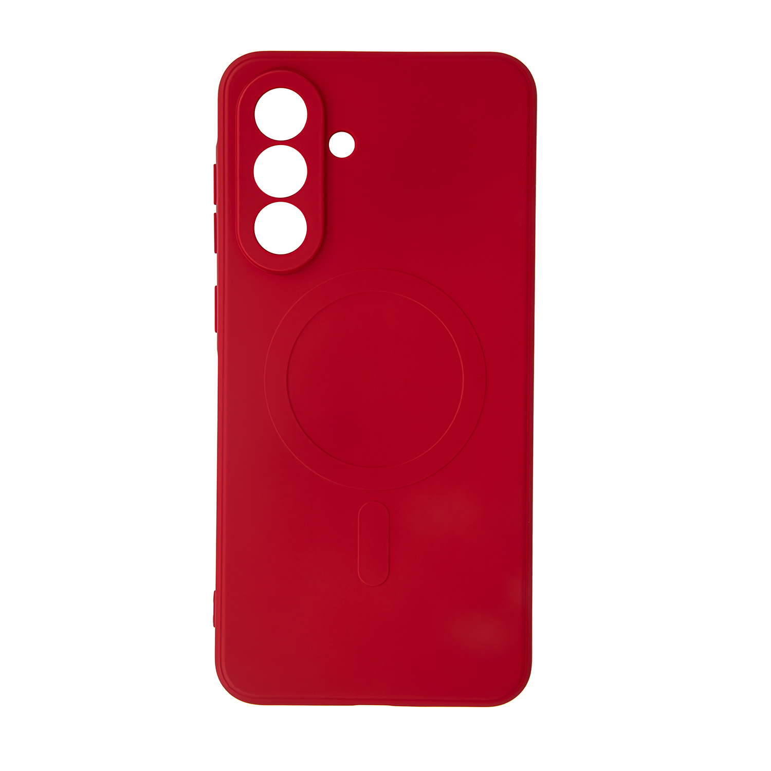 Simple Color Mag case for Samsung Galaxy A36 5G red