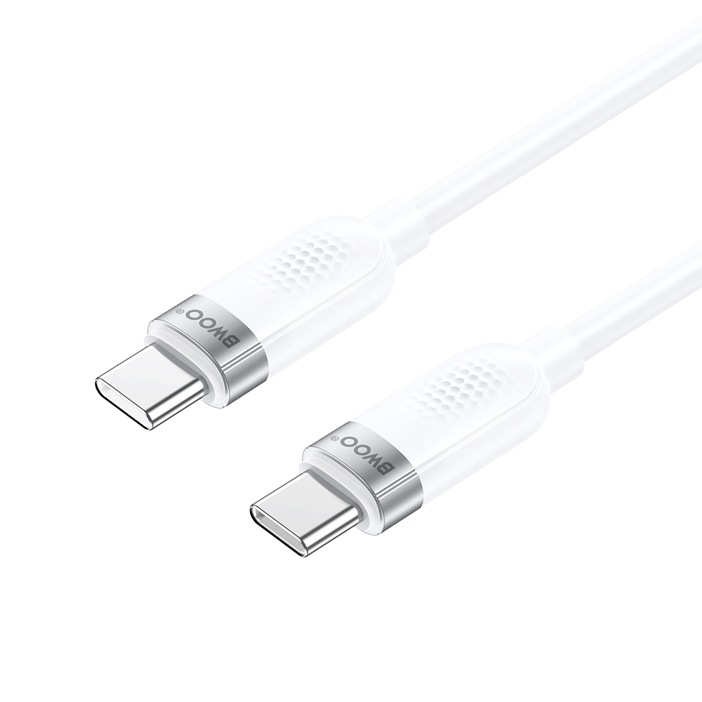 BWOO 65W cable USB-C – USB-C 1m white