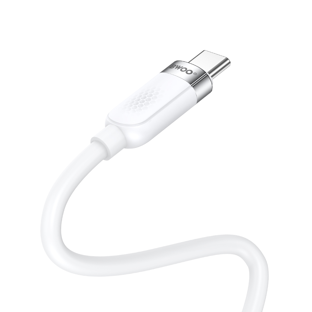 BWOO 65W cable USB-C – USB-C 1m white