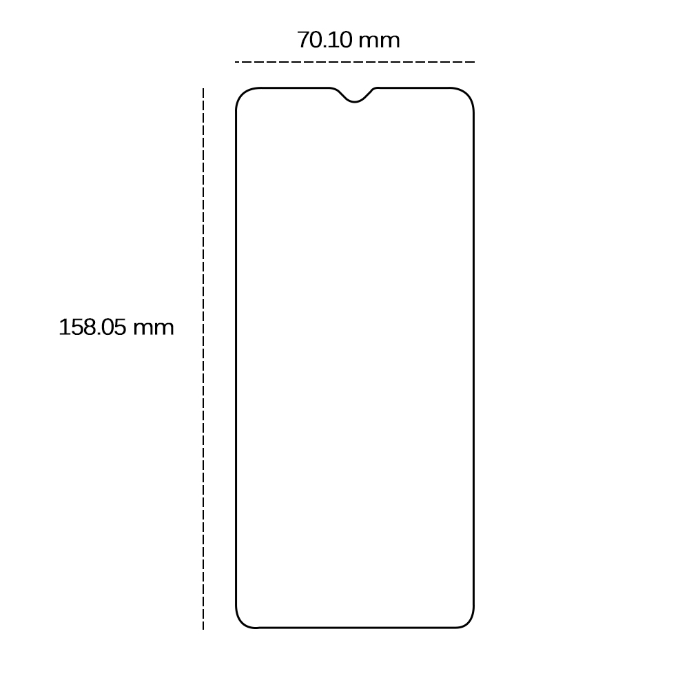 Tempered glass 2,5D for Samsung Galaxy A13 4G / A13 5G