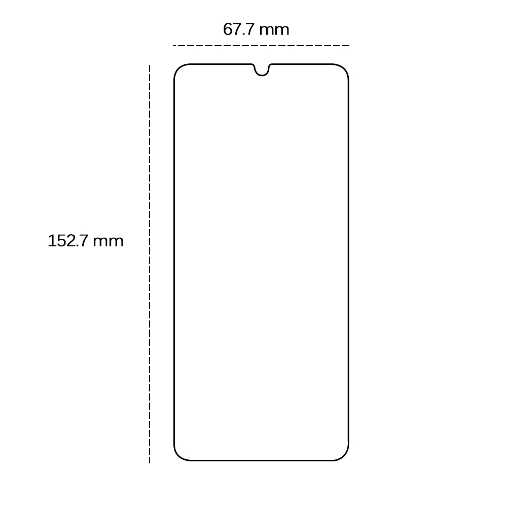 Tempered glass 2,5D for Samsung Galaxy A33 5G