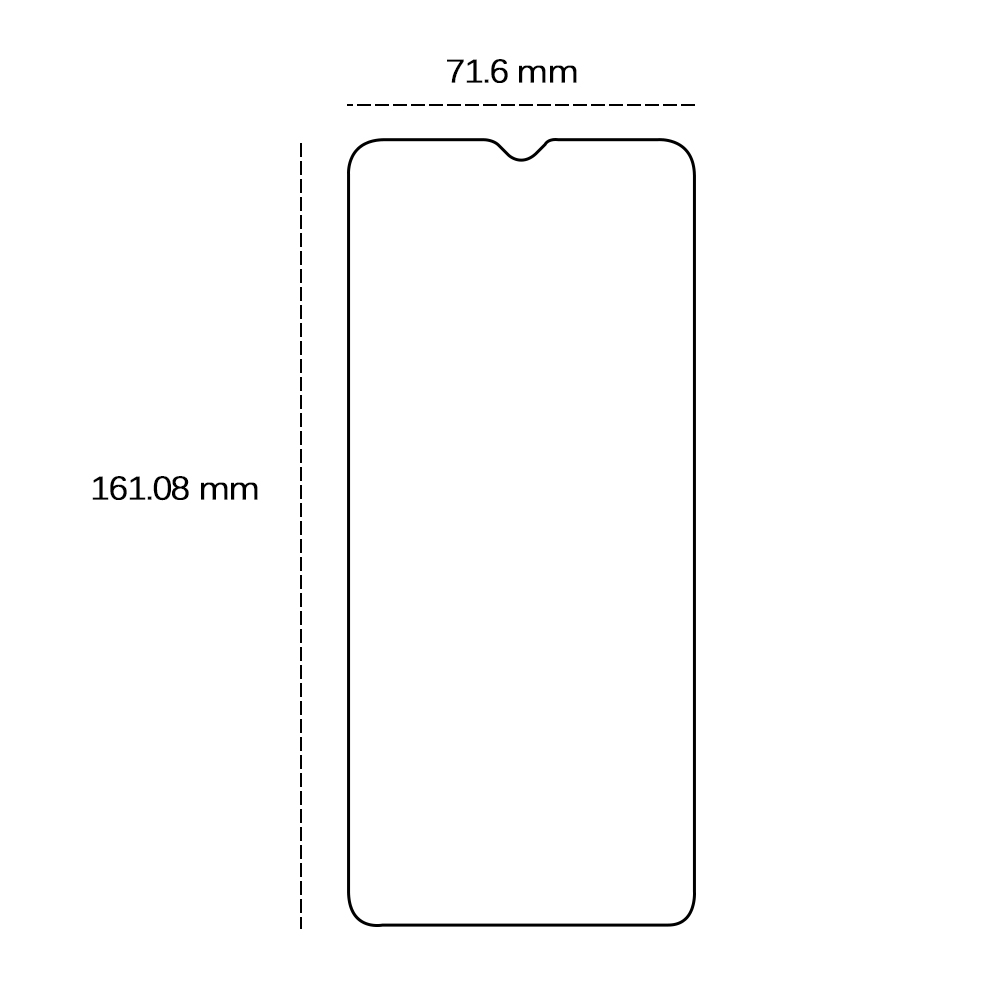 Tempered glass 2,5D for Samsung Galaxy XCover 7