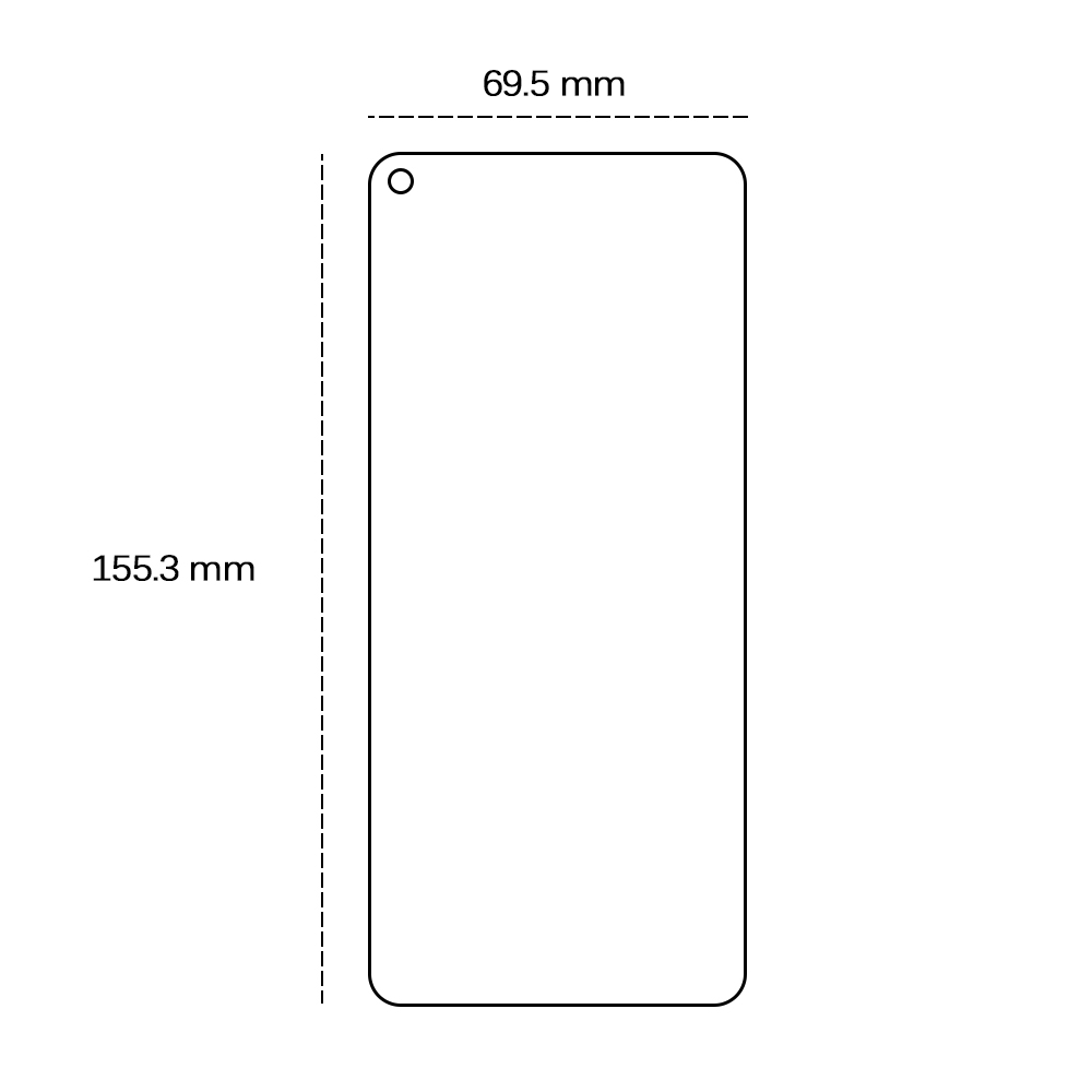 Tempered glass 2,5D for Xiaomi Mi 11 Lite 4G / Mi 11 Lite 5G / 11 Lite 5G NE