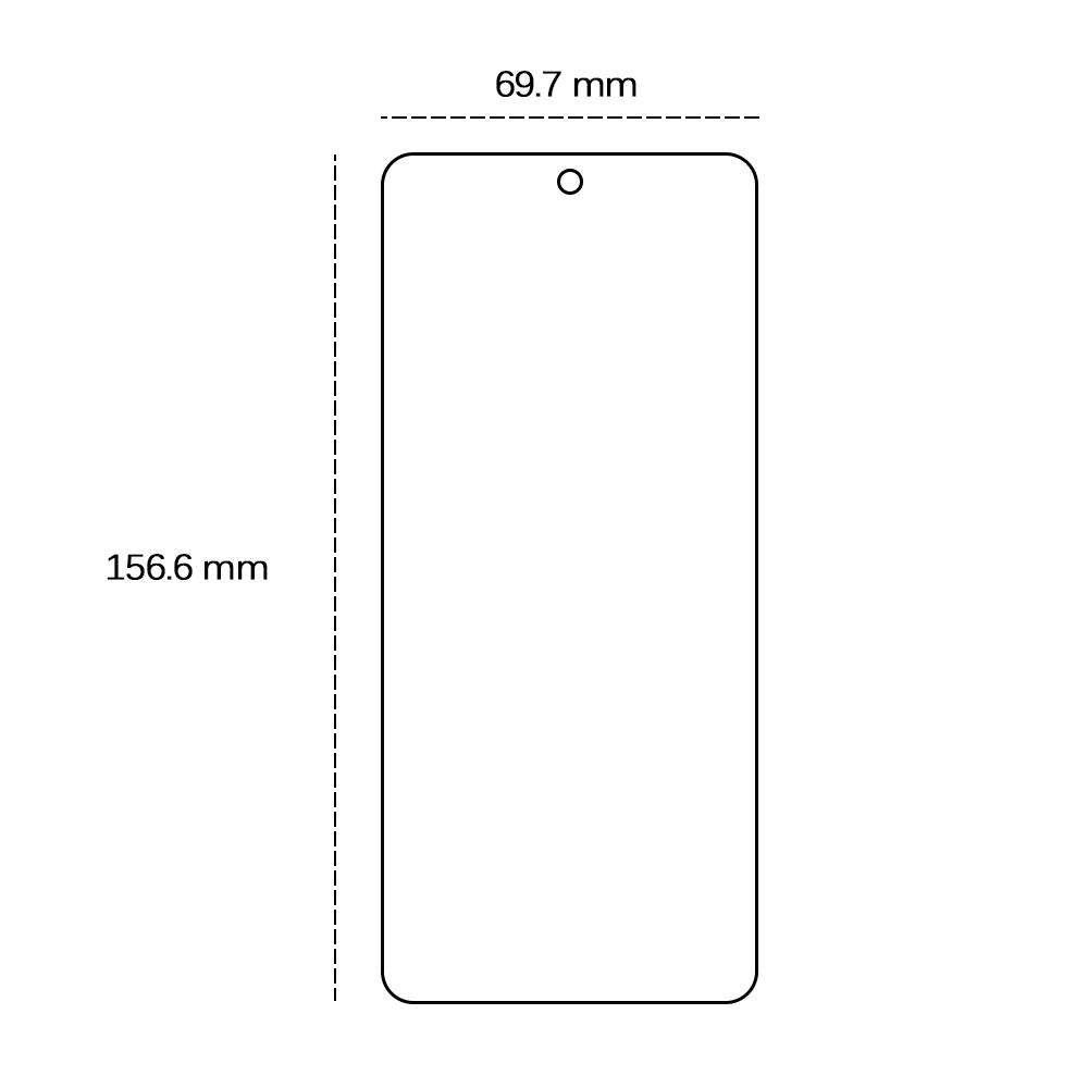 Tempered glass 2,5D for Xiaomi Mi 10T