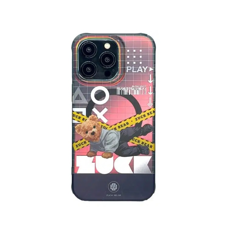Zuck Bear Etui New MagSafe iPhone 15 Pro Max Queens Spark