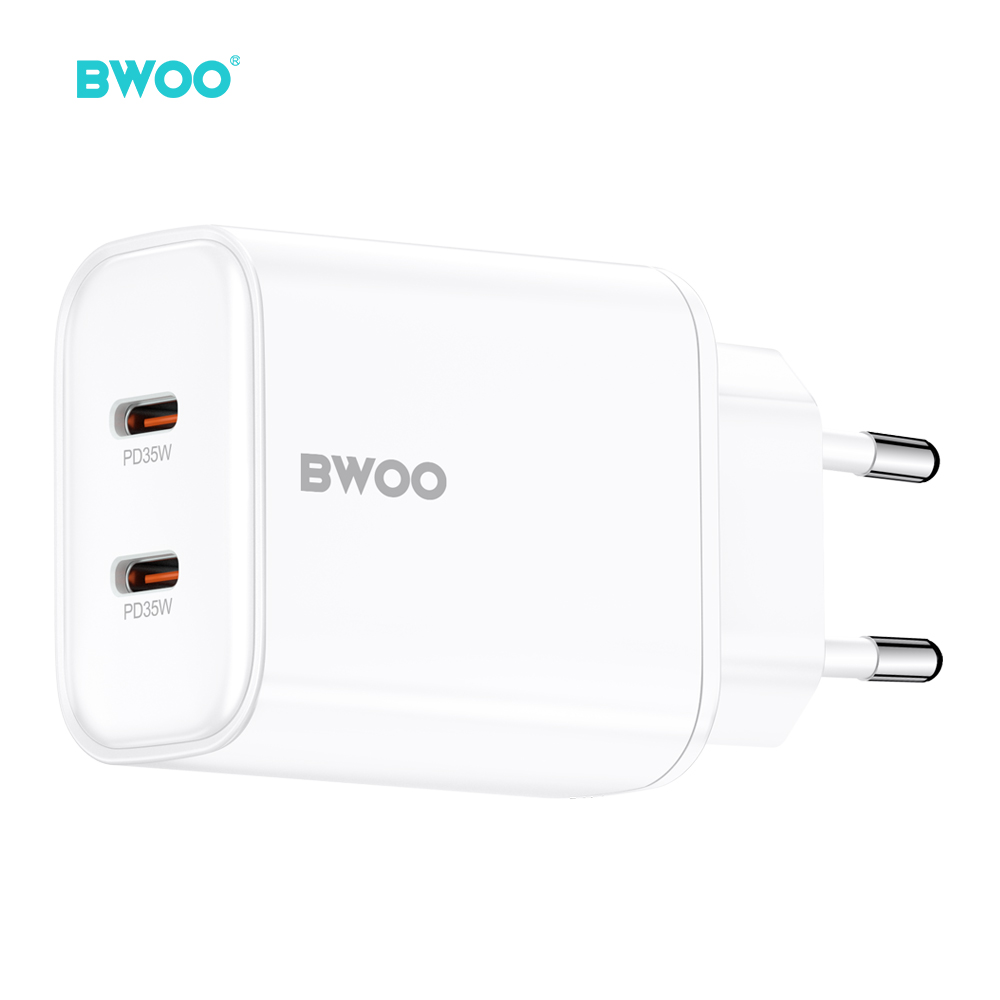BWOO CDA206 PD 35W wall charger 1x USB-C port white