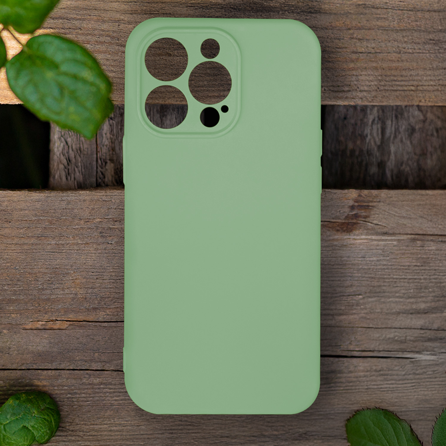 Silicon case for iPhone 17 6,3″ pistachio