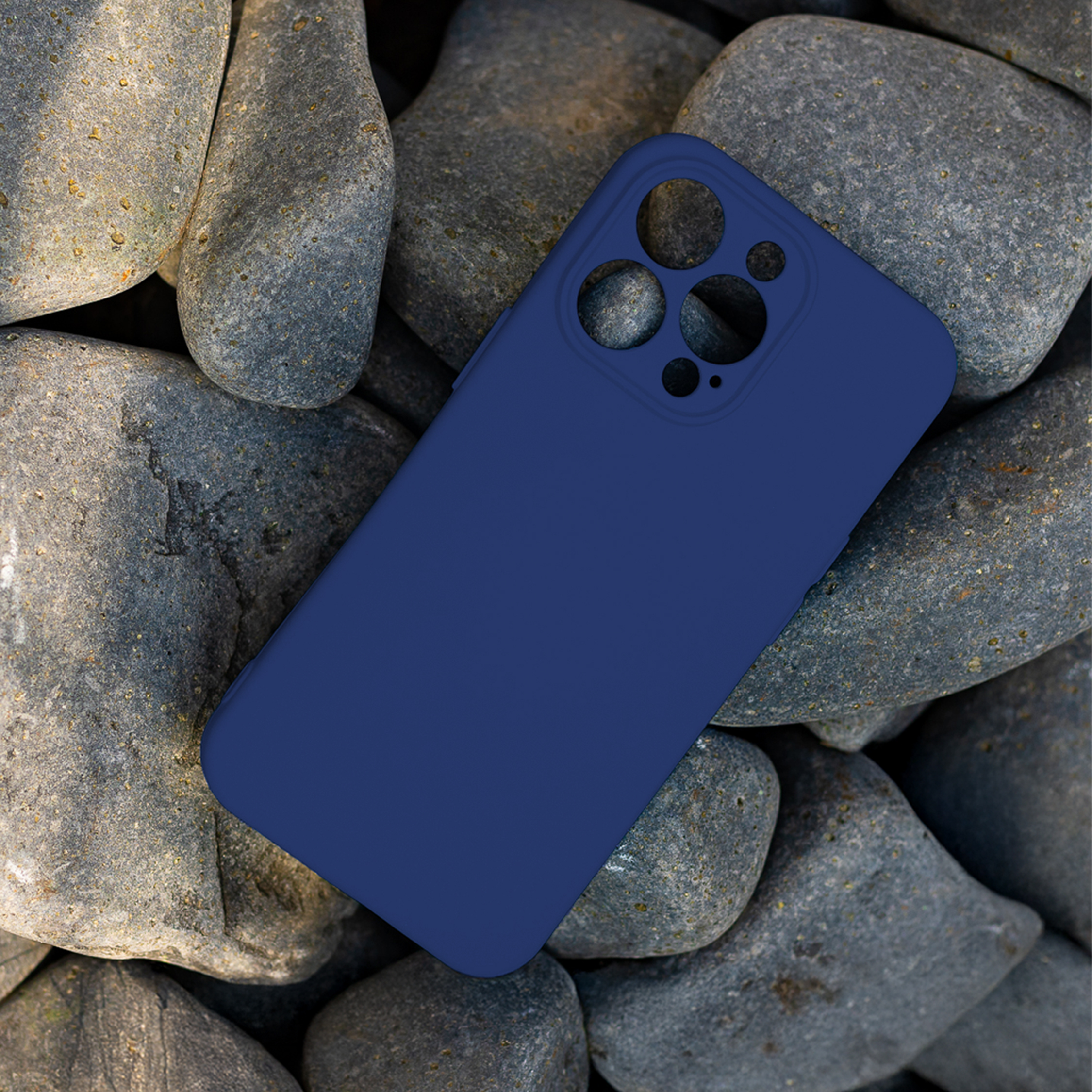 Silicon case for iPhone 17 Pro 6,3″ blue atlantic