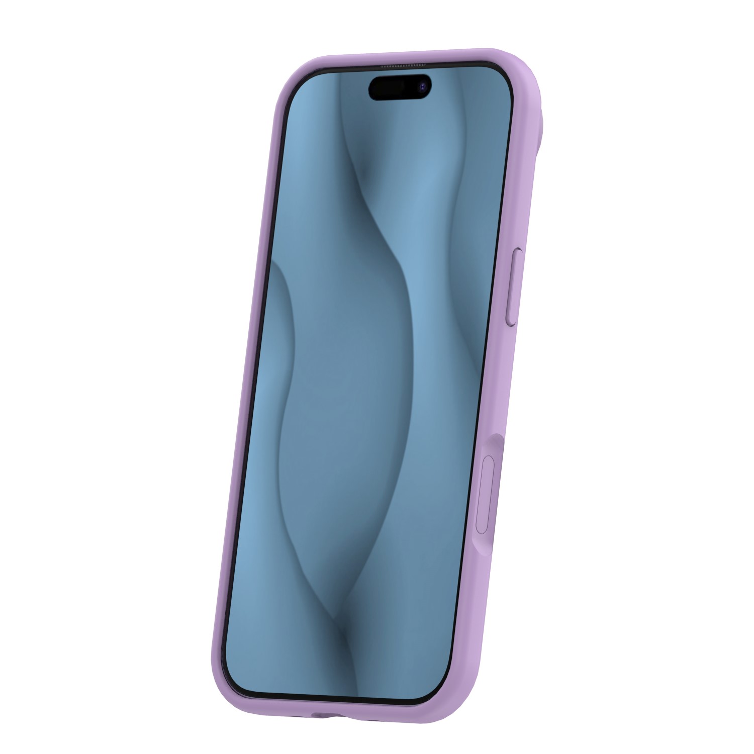 Silicone Thin Mag case for iPhone 17 Air 6,6″ purple