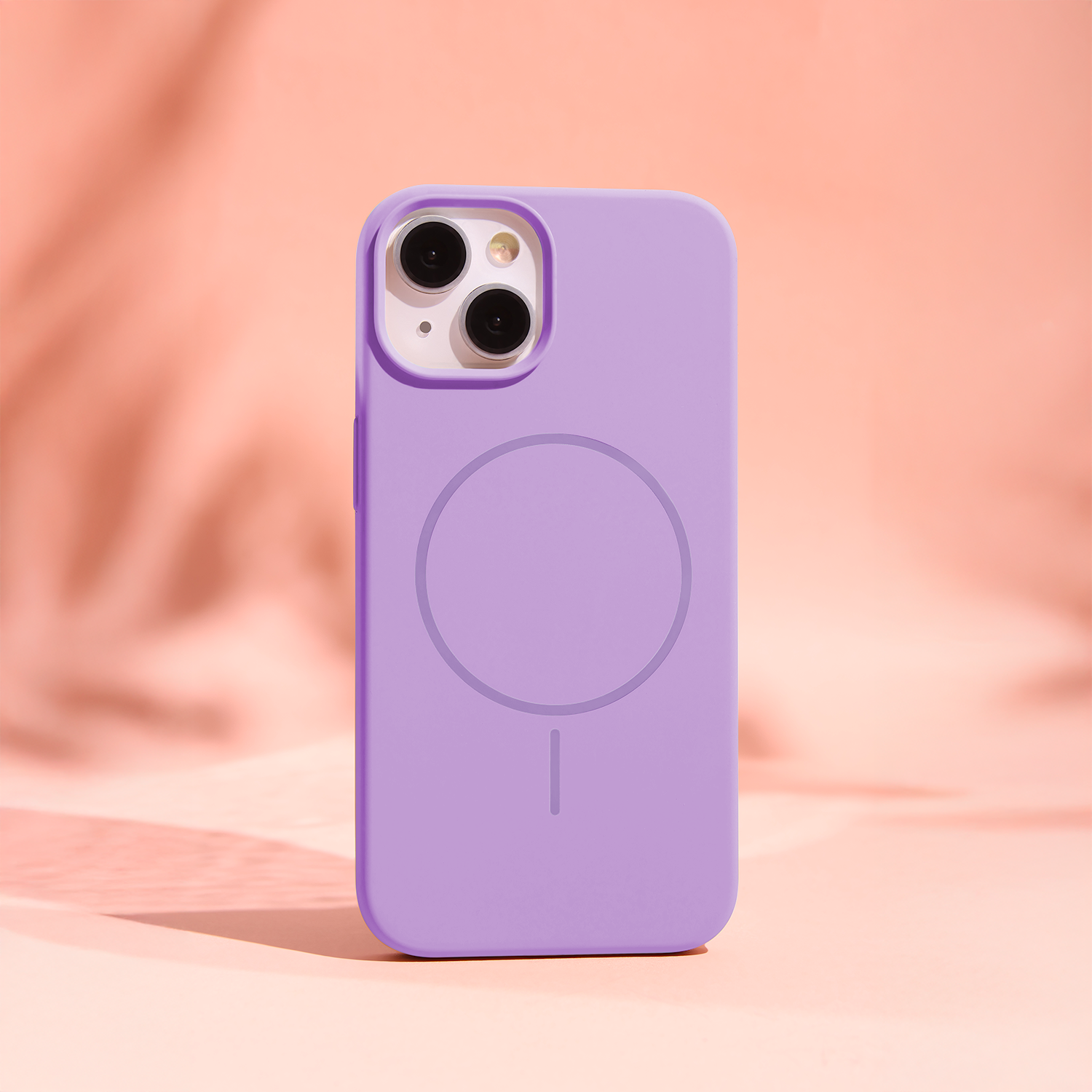 Silicone Thin Mag case for iPhone 17 Air 6,6″ purple