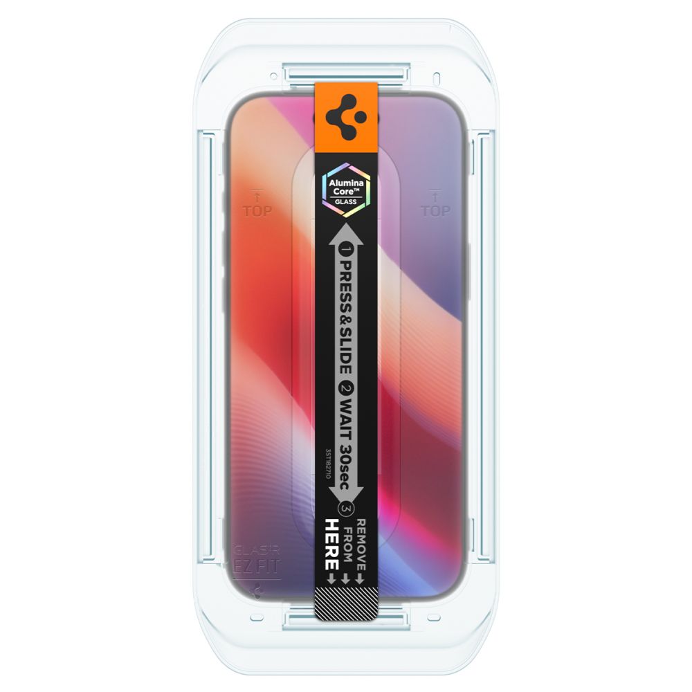 Spigen tempered glass Glas.Tr ”Ez Fit” 2-Pack for iPhone 17 Air Clear