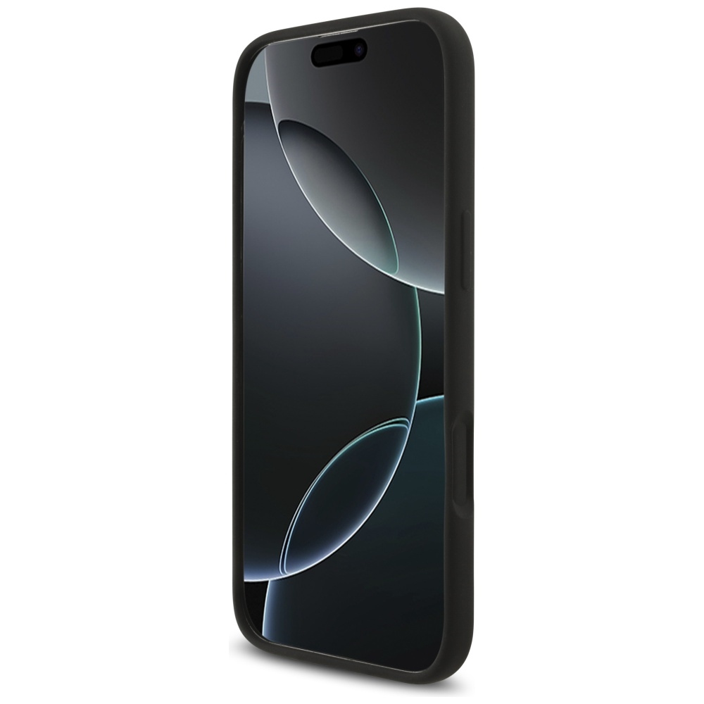 Guess Silicone Big 4G Script case for iPhone Air black