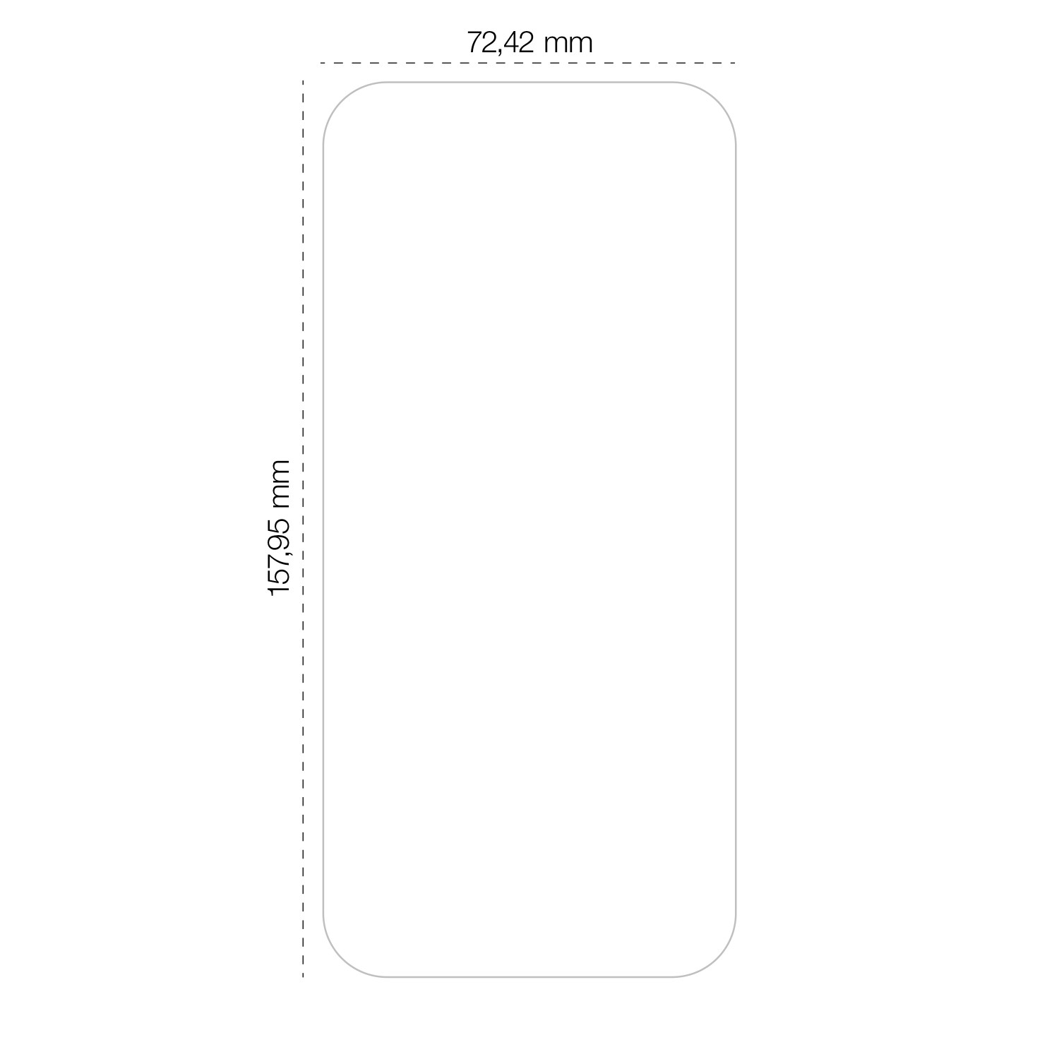 Etteri hybrid glass for iPhone 17 Pro Max 6,9″