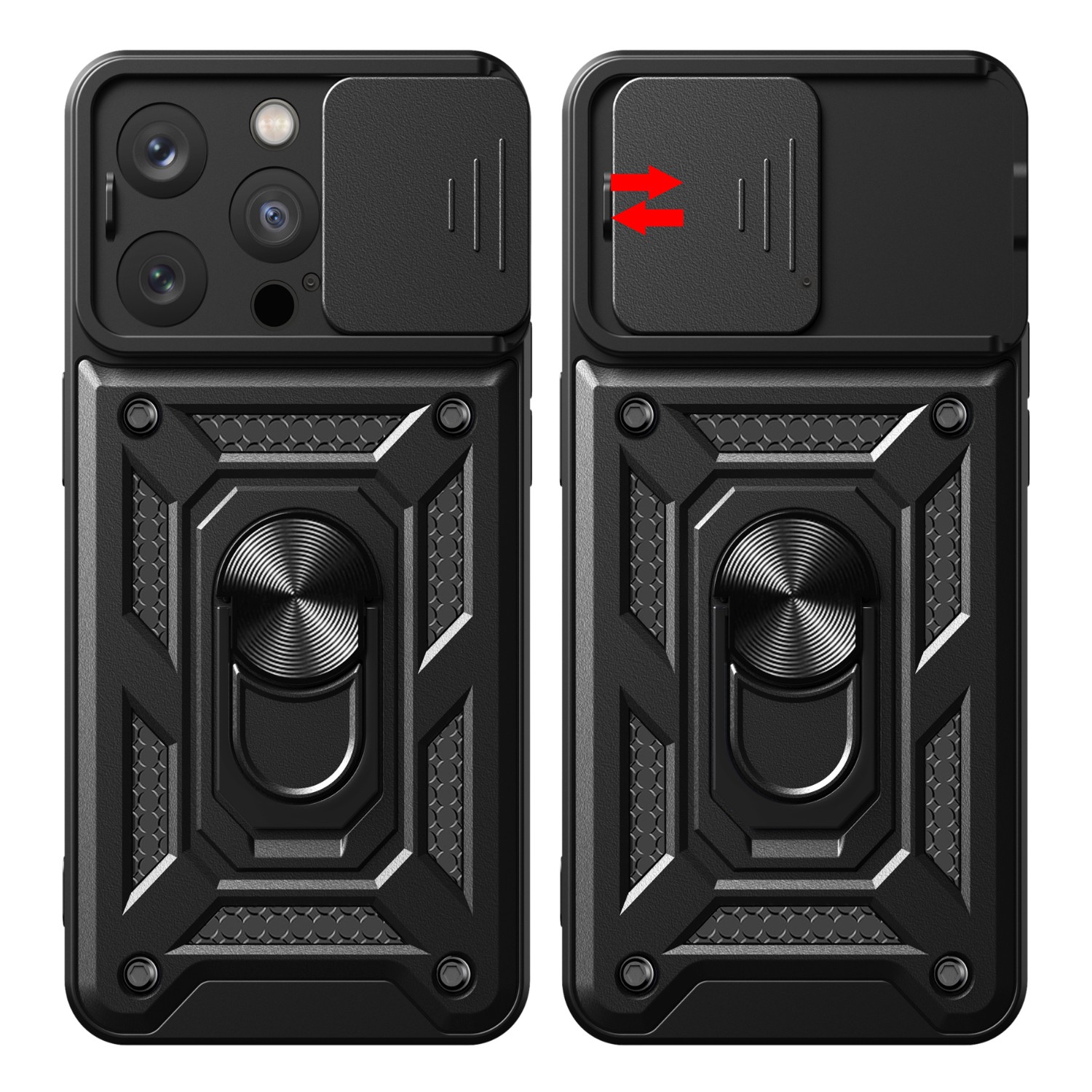 Defender Slide fodral för Xiaomi 12T / 12T Pro svart