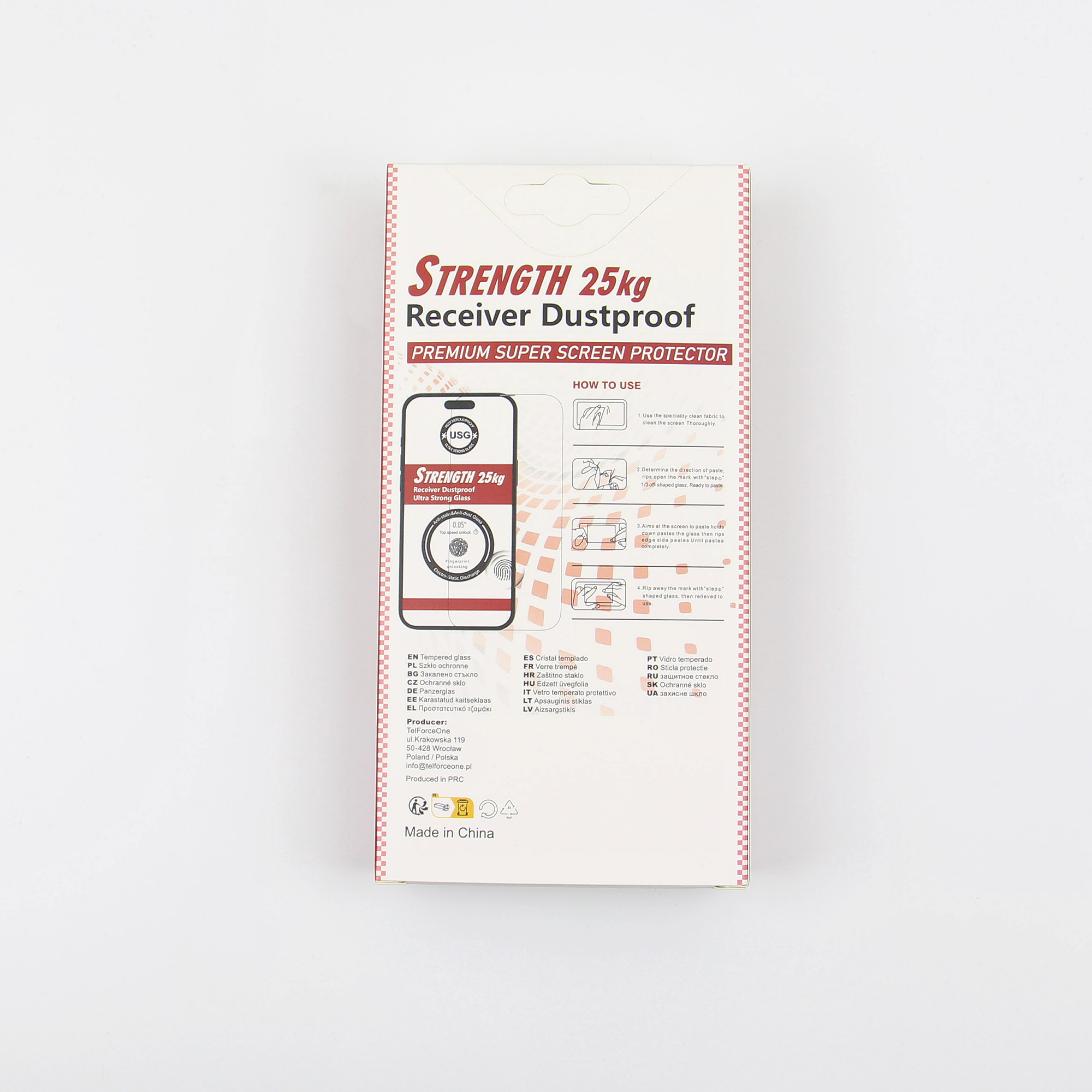 Tempered glass Ultra Strong 25KG for Samsung Galaxy S25