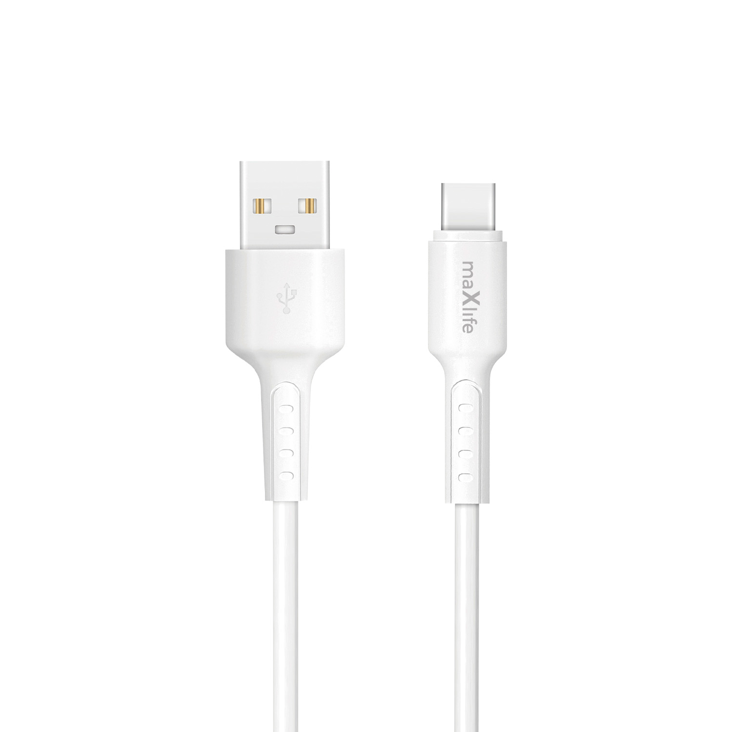 Maxlife MXUC-13 cable USB-A – USB-C 1,0 m 3,0A white