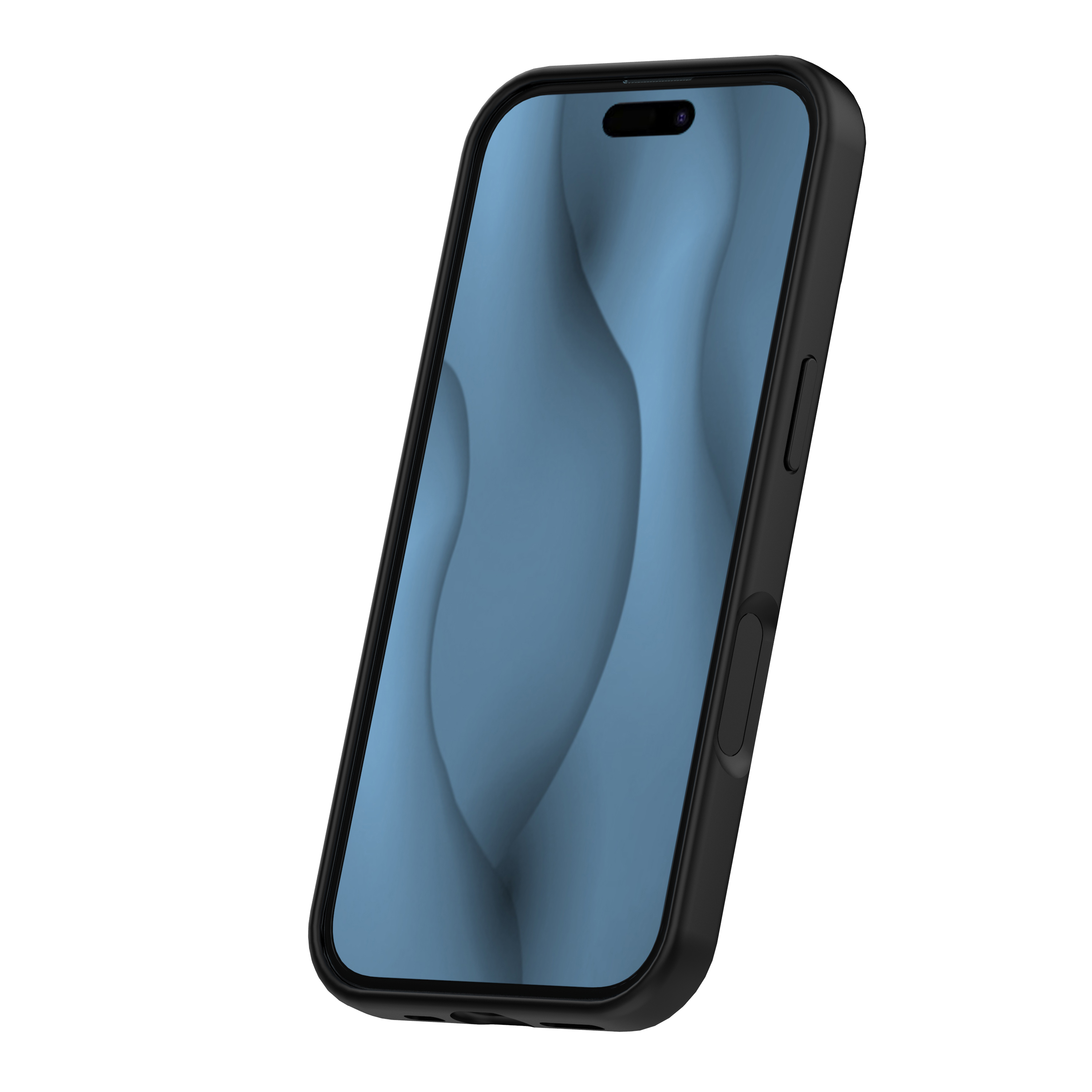 Silicone Thin Mag case for iPhone 17 6,3″ black