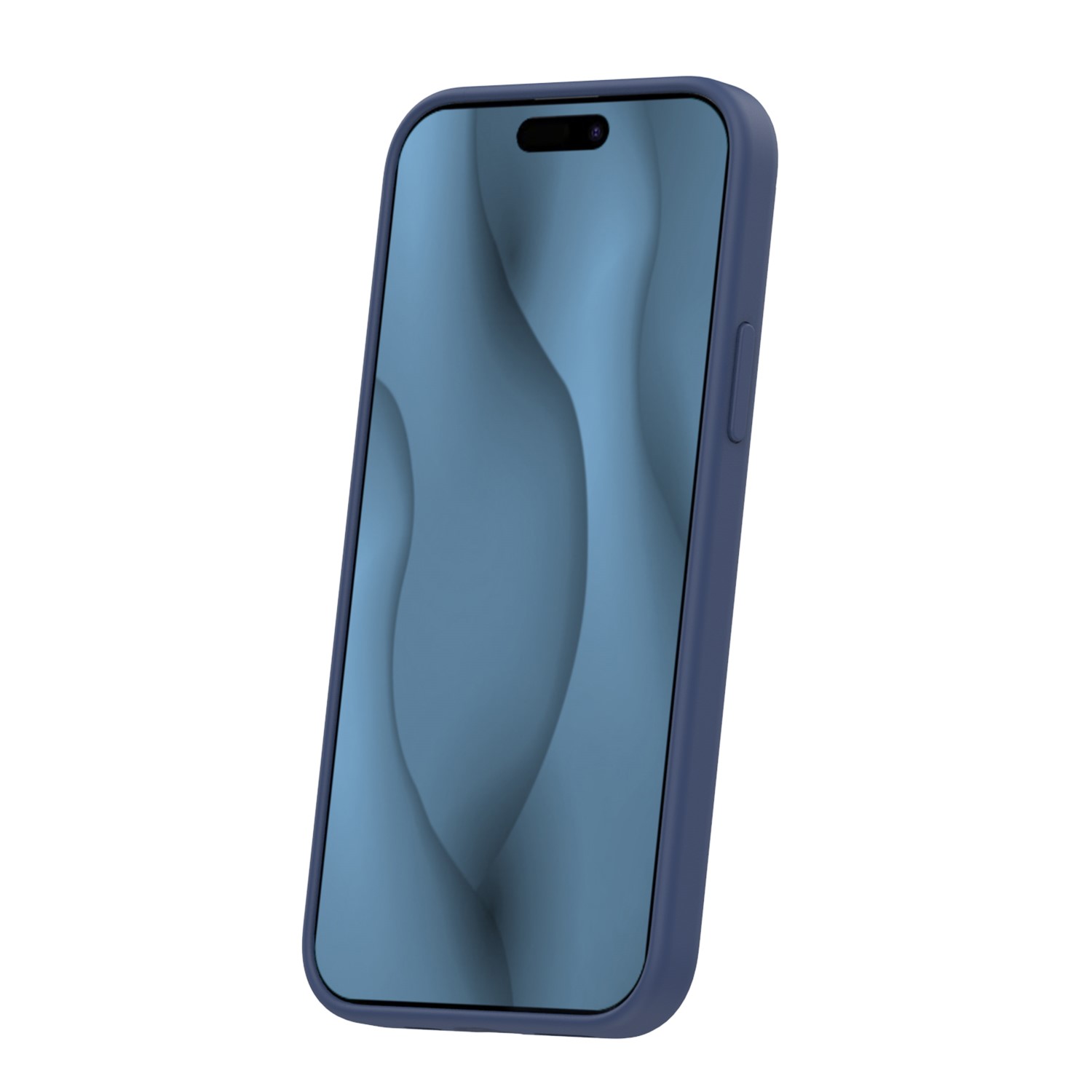 Silicone Thin Mag case for iPhone 12 / 12 Pro 6,1″ dark blue