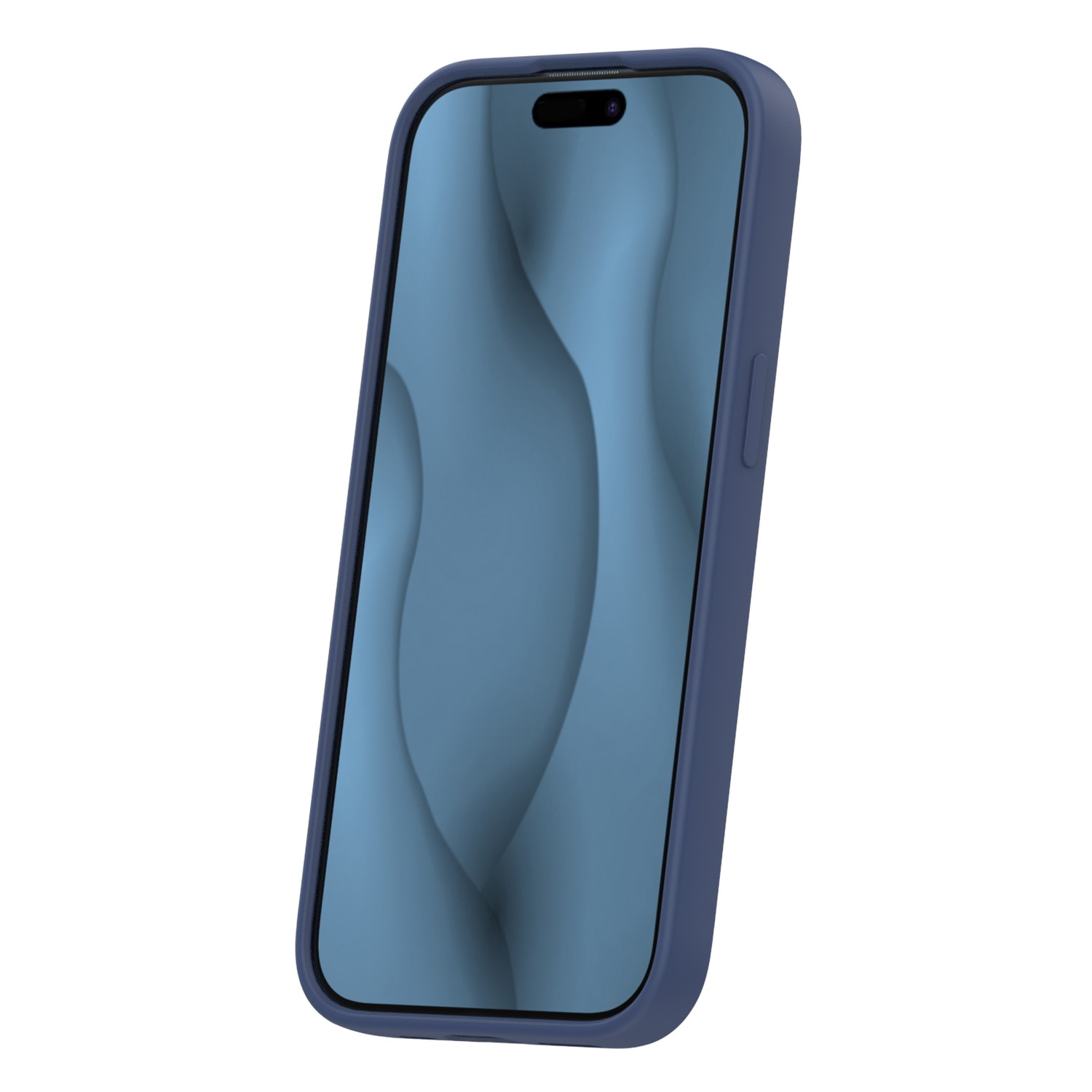 Silicone Thin Mag case for iPhone 13 6,1″ dark blue