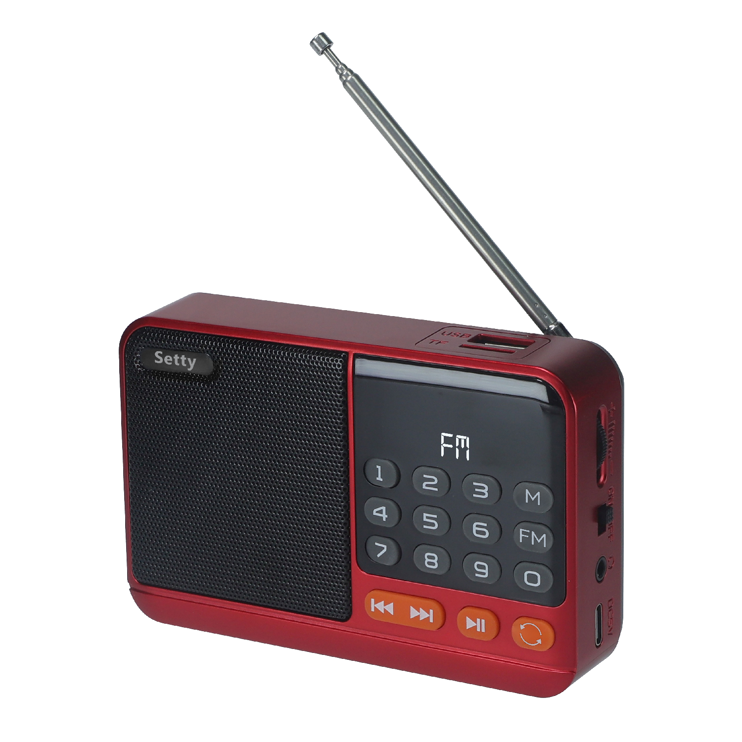 Setty Mini FM radijas + Bluetooth kolonėlė SFM-01M
