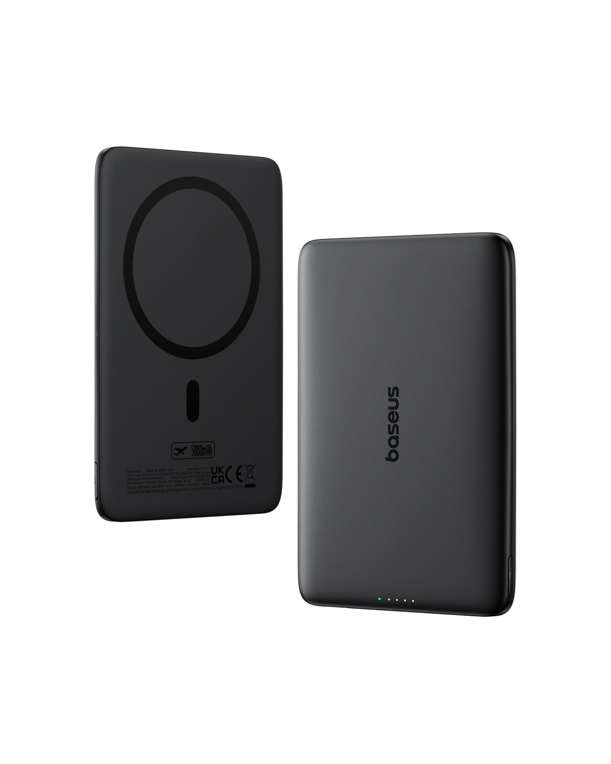 Baseus Powerbank PicoGo typu karta kosmiczna AM41 magnetyczny 20W 5000mAh
