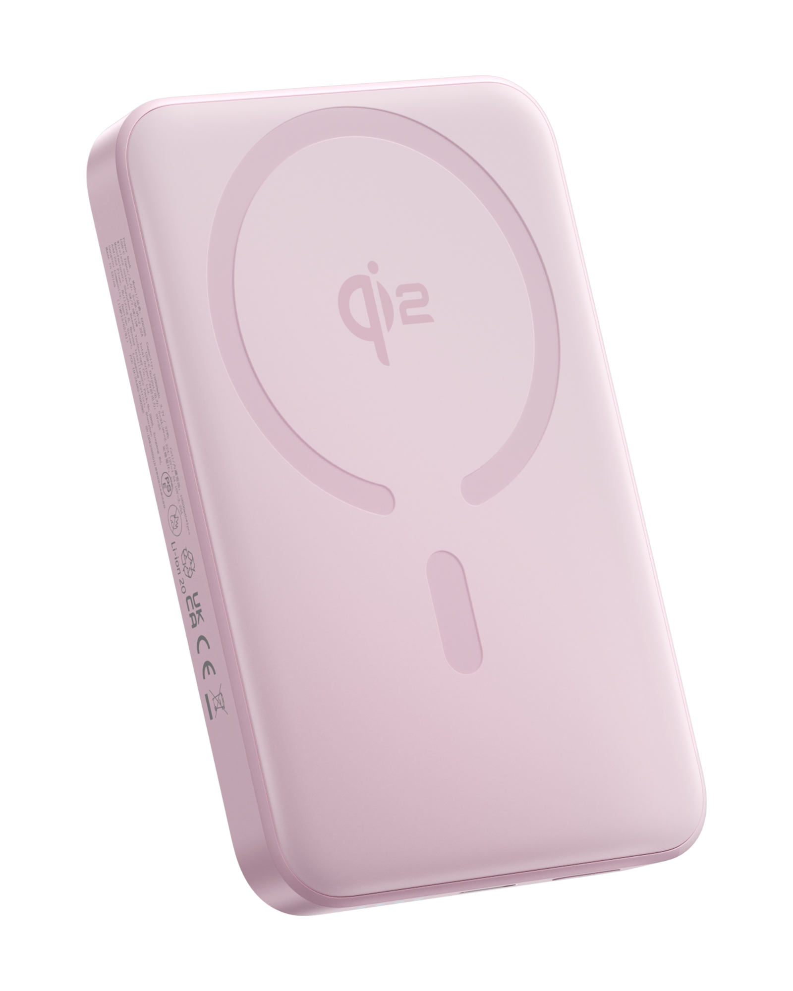Baseus EnerFill FM12 magnetyczny power bank 22.5W 10000mAh pudrowy róż