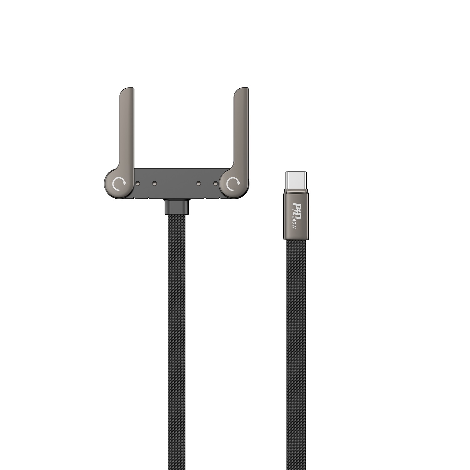 Devia kabel Ultra6 USB-C USB-C 1,5m 240W z podstawką
