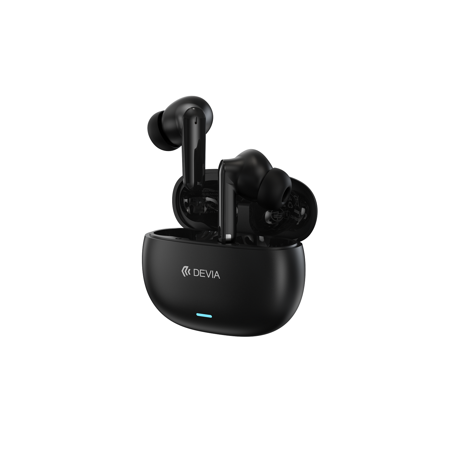 Devia słuchawki Bluetooth TWS Lite3 EM423 czarne ANC