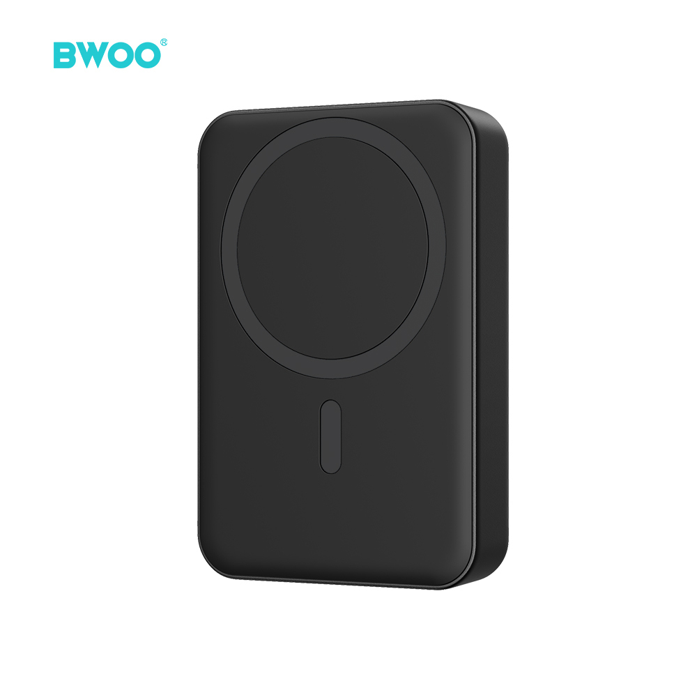 BWOO Power bank magnetyczny 20W 10000 mAh czarny