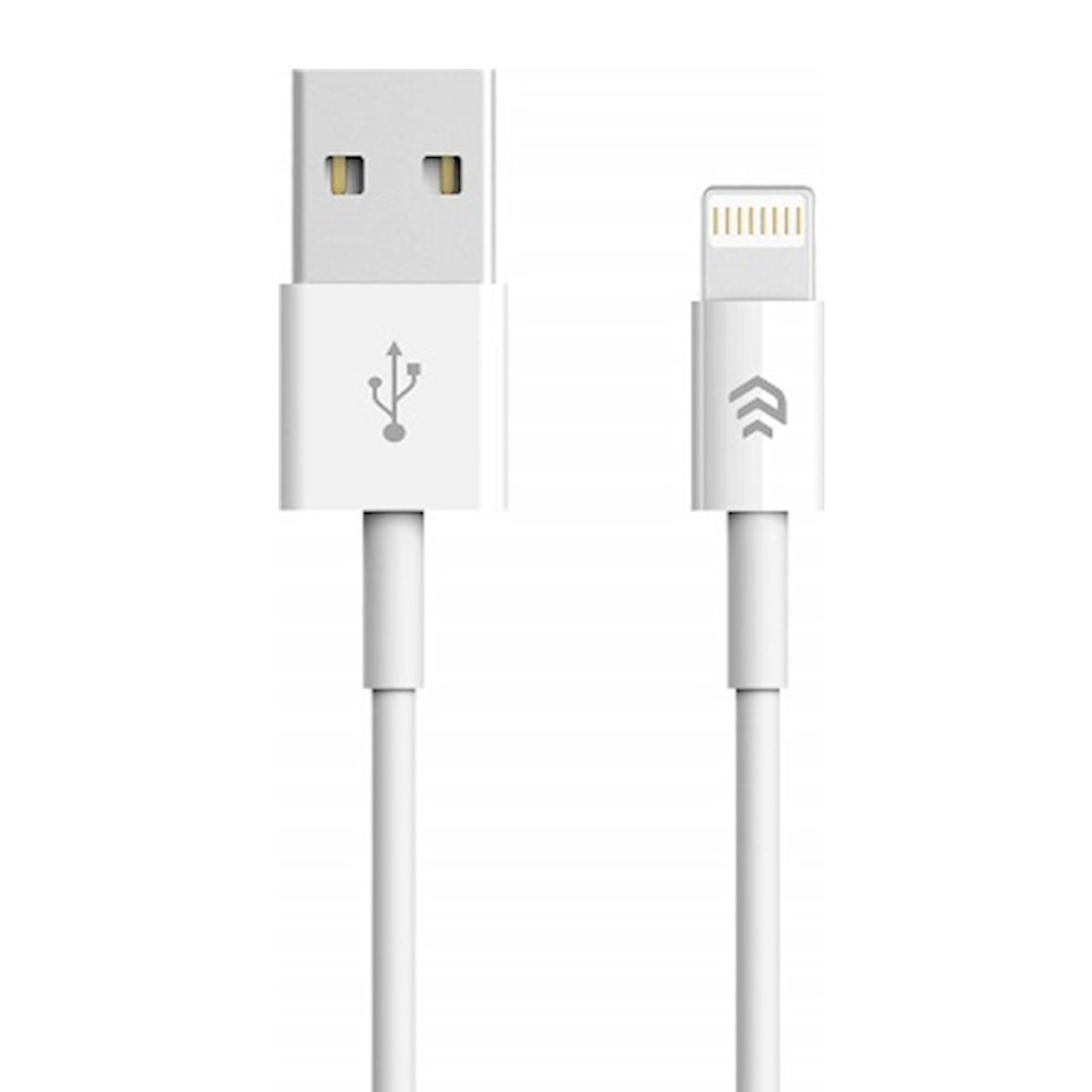 Devia cable Smart EC080 USB – Lightning 1,0 m 2,1A white
