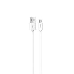 Devia kabel Smart EC081 USB – MicroUSB 1,0 m 2,1A vit
