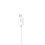 Devia kabel Smart EC081 USB – MicroUSB 1,0 m 2,1A vit