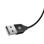 Baseus-kabel Yiven USB – microUSB 1,5 m 2A svart