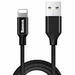 Baseus-kabel Yiven USB – Lightning 1,8 m 2A svart