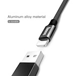 Baseus-kabel Yiven USB – Lightning 1,8 m 2A svart