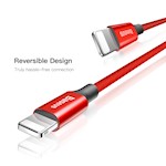 Baseus kabel Yiven USB – Lightning 1,8 m 2A röd