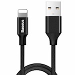 Baseus-kabel Yiven USB – Lightning 1,2 m 2A svart