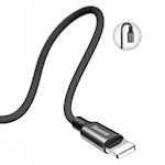 Baseus-kabel Yiven USB – Lightning 1,2 m 2A svart