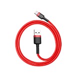 Baseus sladd Cafule USB – USB-C 0,5 m 3A röd