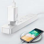 Baseus väggladdare QC 3.0 1x USB 3A vit