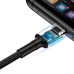 Baseus sladd Cafule HW QC USB – USB-C 1,0 m grå-svart 40W