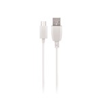 Maxlife MXTC-01 laddare 1x USB 2,1A vit + microUSB-kabel