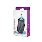 Setty solpowerbank 5000 mAh blå