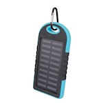 Setty solpowerbank 5000 mAh blå